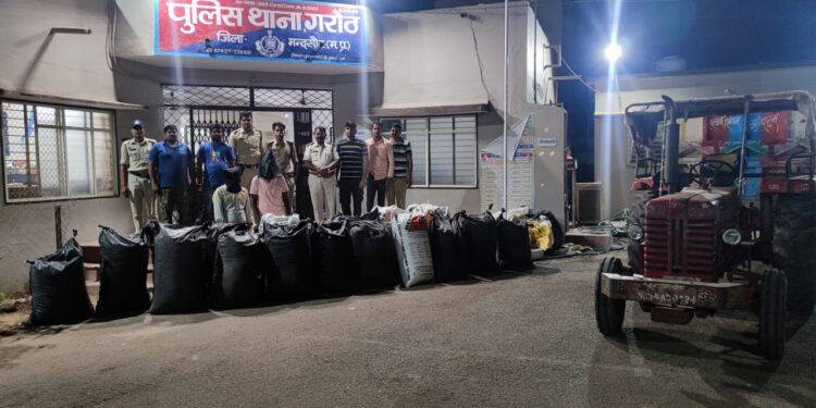 अवैध मादक पदार्थ डोडाचुरा का परिवहन करते दो आरोपी गिरफ्तार |