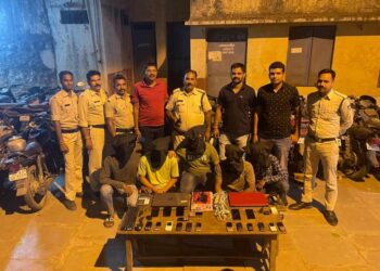 मंदसौर पुलिस द्वारा आईपीएल के सट्टे पर बड़ी कार्यवाही |