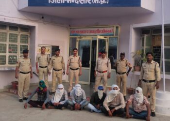 मंदसौर पुलिस द्वारा पत्रकार के साथ मारपीट कर हुई लुट की घटना का किया खुलासा