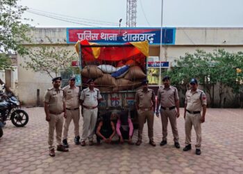 पुलिस थाना शामगढ की कार्यवाही- 06 घण्टे के अंदर चोरी गया ट्रक तथा चोरी गया माल मश्रुका शामगढ पुलिस ने जप्त कर आरोपियो को किया गिरफ्तार