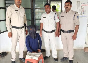 मंदसौर पुलिस थाना दलौदा द्वारा 01 देशी कट्टा 01 जिंदा राउंड के आरोपी गिरफ्तार।