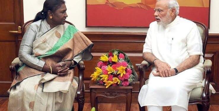 श्रीमती द्रौपदी मुर्मू जी को एनडीए की ओर से राष्ट्रपति उम्मीदवार बनाए जाने की हार्दिक बधाई एवं शुभकामनाएं।