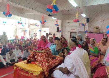 संत श्री शंभूराम जी महाराज के दीक्षा दिवस महोत्सव पर उमड़ा भक्तों का सैलाब