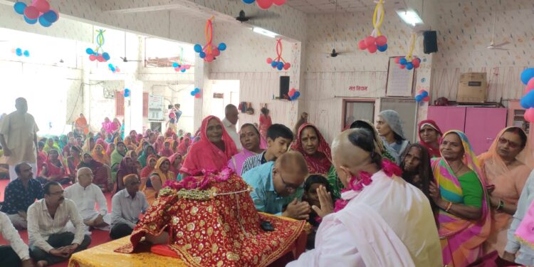 संत श्री शंभूराम जी महाराज के दीक्षा दिवस महोत्सव पर उमड़ा भक्तों का सैलाब