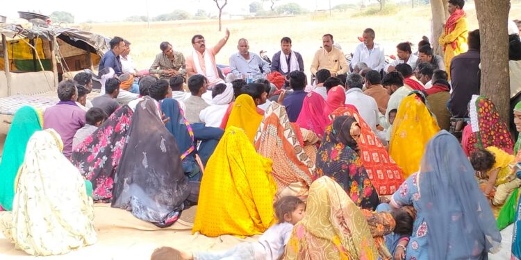 घुमंतू अर्ध घुमंतू विमुक्त जाति परिषद जातिप्रवासी समुदाय मालवा प्रान्त का मिलन समारोह हुआ सम्पन्न।