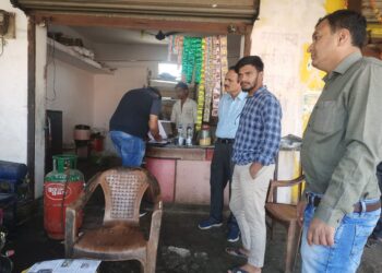 नापतोल विभाग के द्वारा आज झाबुआ में संयुक्त रूप से कार्यवाही कर प्रकरण पंजीबद्ध किया गया हैं।