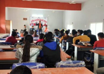 अखिल भारतीय विद्यार्थी परिषद ने मनाई बाबा साहेब अंबेडकर जी की 66 वी पुण्यतिथि