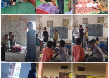 एक जनसेवक ऐसा भी , रोज अपने क्षेत्र की जन समस्याएं देखने निकल जाते है।