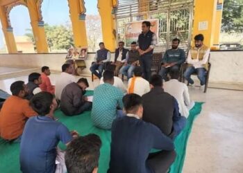 भारतीय जनता युवा मोर्चा प्रदेश अध्यक्ष वैभव जी पवार के प्रथम बार मंदसौर आगमन 13 दिसंबर को लेकर दलोदा मंडल की बैठक संपन्न हुई