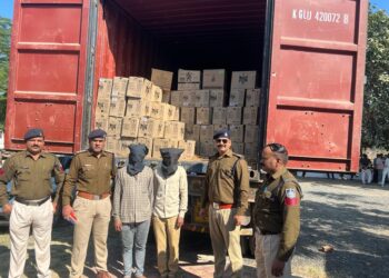 पिपलियामण्डी पुलिस की गिरफ्त मे दो अंतर्राज्यीय शराब तस्कर