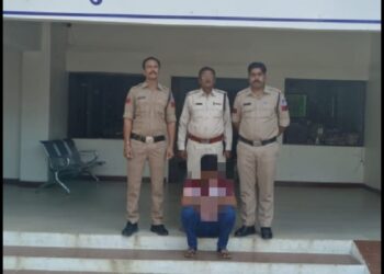 अफजलपर (सर्यनगर) पलिस द्वारा 10 वर्षो से फरार चल रहे वारन्टी को किया गिरफ्तार