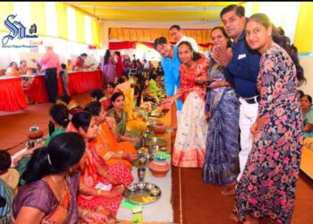 9 दिवस शाश्वती श्री सिद्ध चक्र नव पद ओली की की हुई पूर्णाहुति