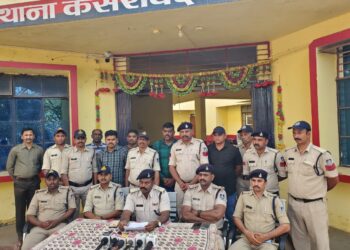 खरगोन पुलिस द्वारा शातिर चोर गिरोह के 04 सदस्यों को गिरफ्तार करने में पाई सफलता |